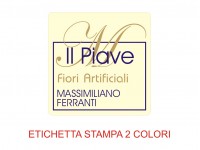 Etichette adesive per fioristi, fiorai e vivaisti (mm 35x35)  (cod.37G)